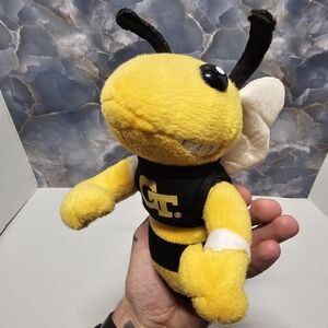 Yellow and Black GT Mascot Plush Toy